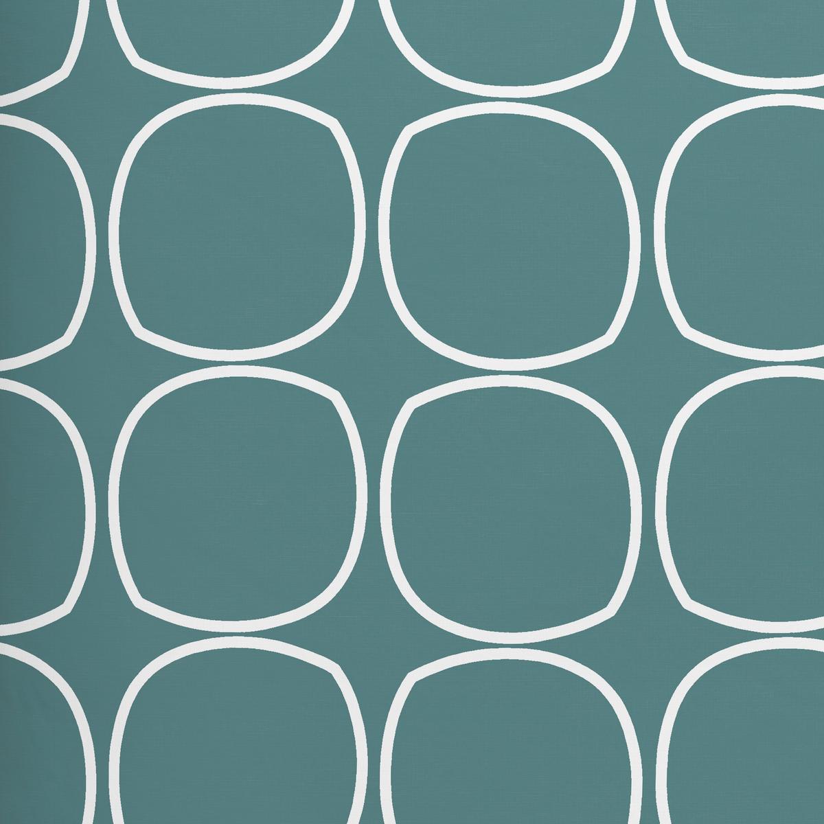 Bettwäsche Reggie Wende in Blau/Weiss ca. 160x210cm - Blau/Weiss, Konventionell, Textil (160/210cm) - Modern Living