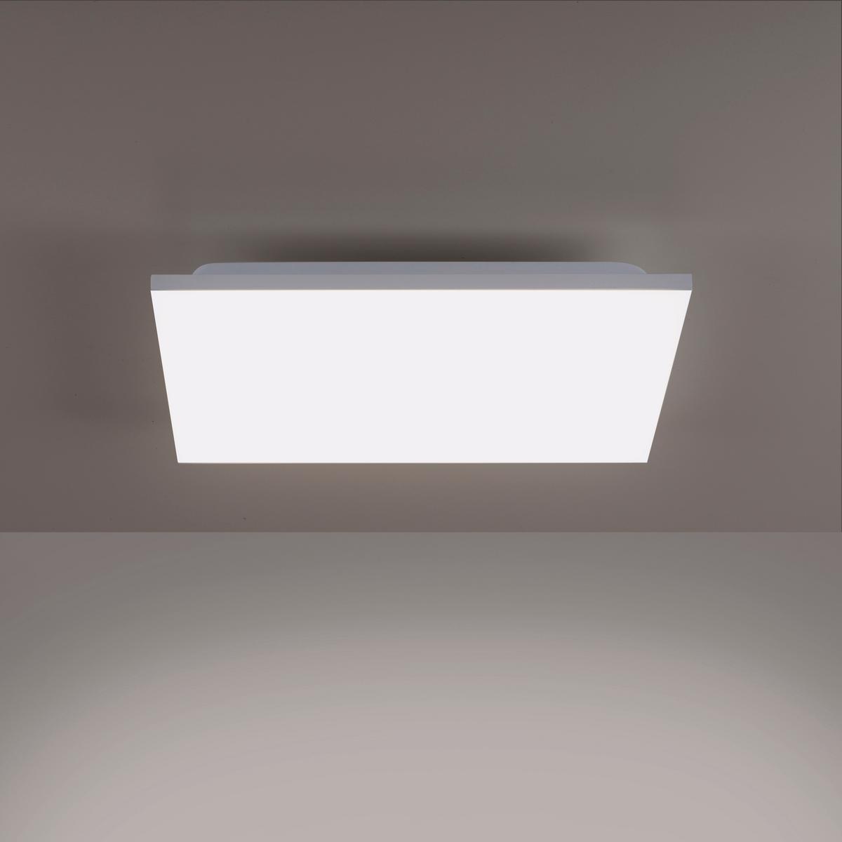 LED-Deckenleuchte Gustav 29 Watt - Weiß, Design, Kunststoff/Metall (45/45/7cm)