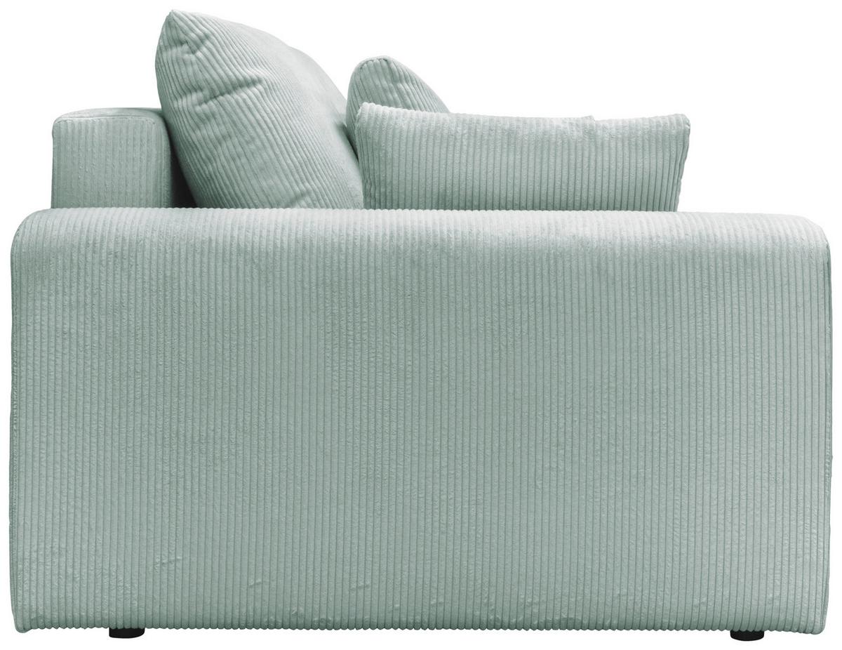 Mega Sofa Aria - boje mente/crna, Moderno, tekstil (255/94/126cm) - Modern Living