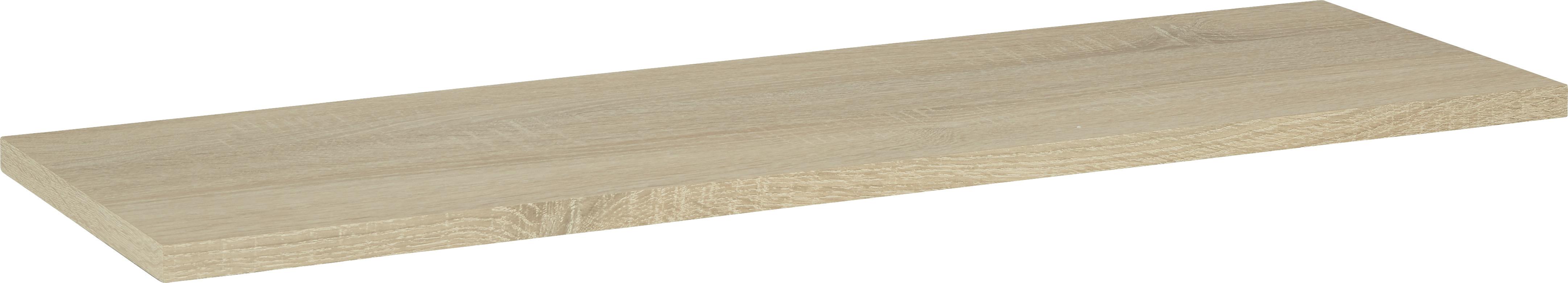 VÄGGHYLLA BIGG -SB- - Sonoma ek, trä (80/1,6/25cm) - Mömax