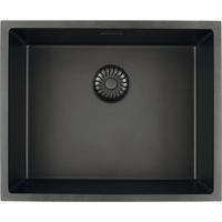 Spüle Solido2D Typ:113520622 schwarz - Schwarz, MODERN, Naturmaterialien (55/45cm)