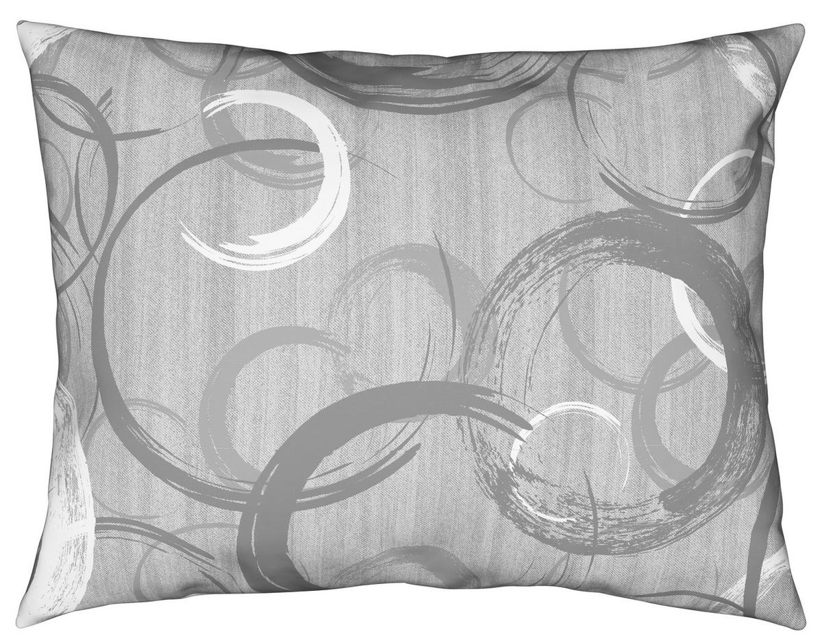 Bettwäsche New Circles Grau ca. 140x200cm - Grau, Textil (140/200cm) - Modern Living