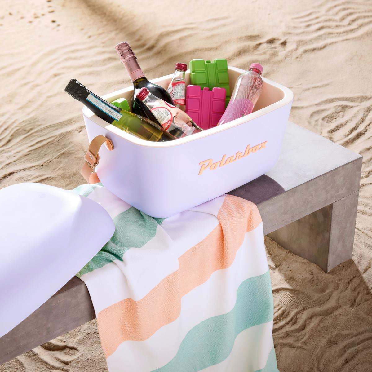 Kühltasche Polarbox Flieder, 20 Liter - Flieder, MODERN, Kunststoff (45,1/20,7/30,6cm) - Polarbox