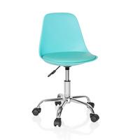Mladinski Vrtljivi Stol Fancy Ii, Turkizna - turkizna, Basics, umetna masa/tekstil (40/72-82/44cm) - MID.YOU