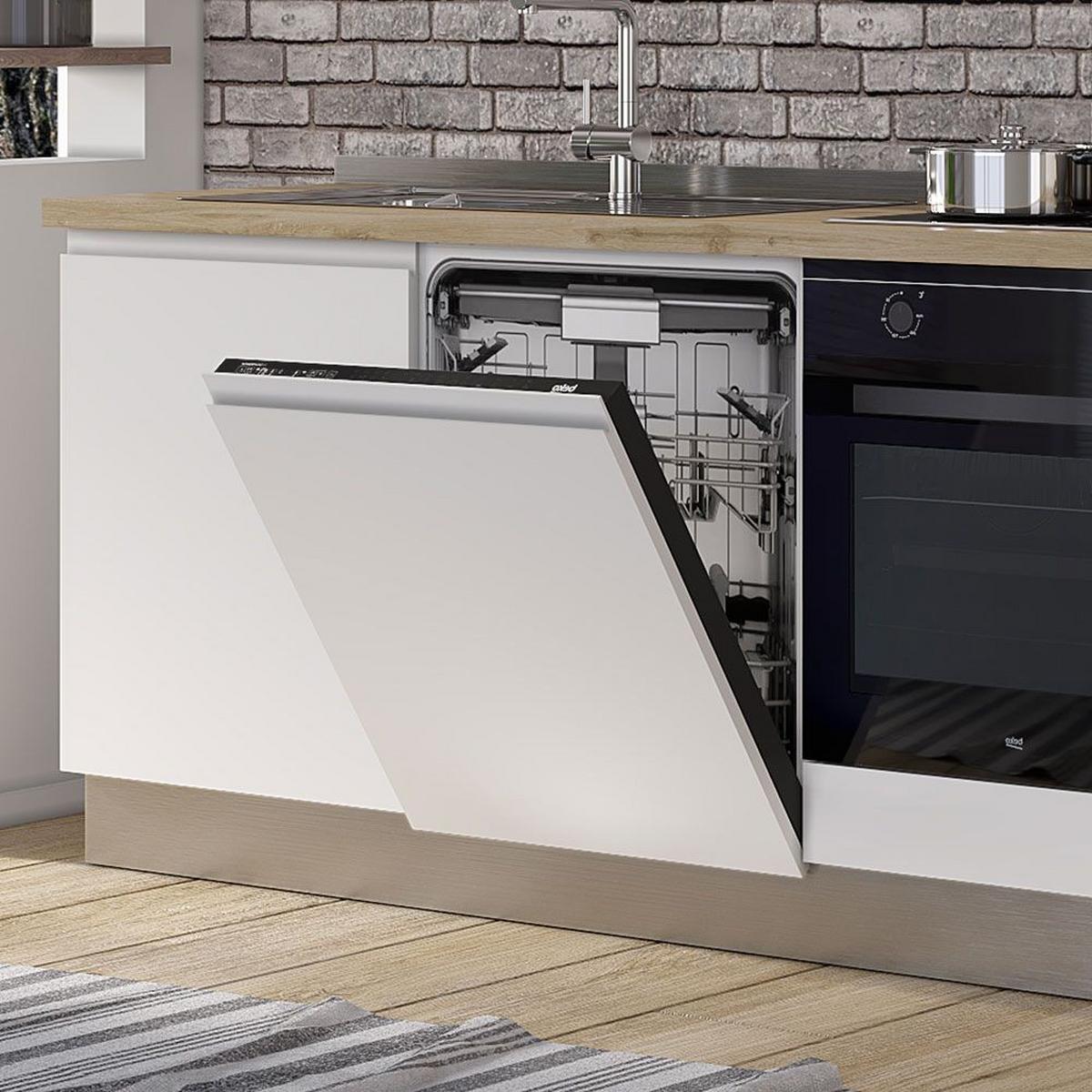 Blok Kuhinja S Aparatima Gilda Gola - bijela/boje hrasta, Moderno, drvni materijal/drvo (285/216/60cm) - Modern Living