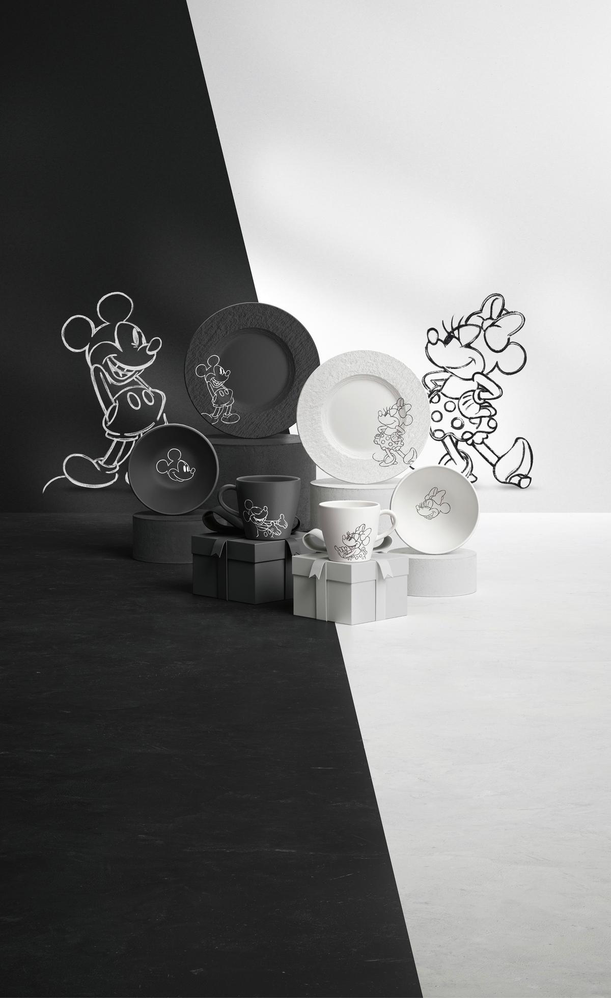 SERWIS ŚNIADANIOWY MANUFACTURE ROCK VILLEROY&BOCH - czarny, Basics, ceramika - Villeroy & Boch