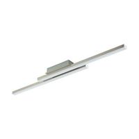 Led-deckenleuchte 900076* Fraioli-Z - Weiss/Nickelfarben, Design, Kunststoff/Metall (105,5/12/6,5cm) - Eglo