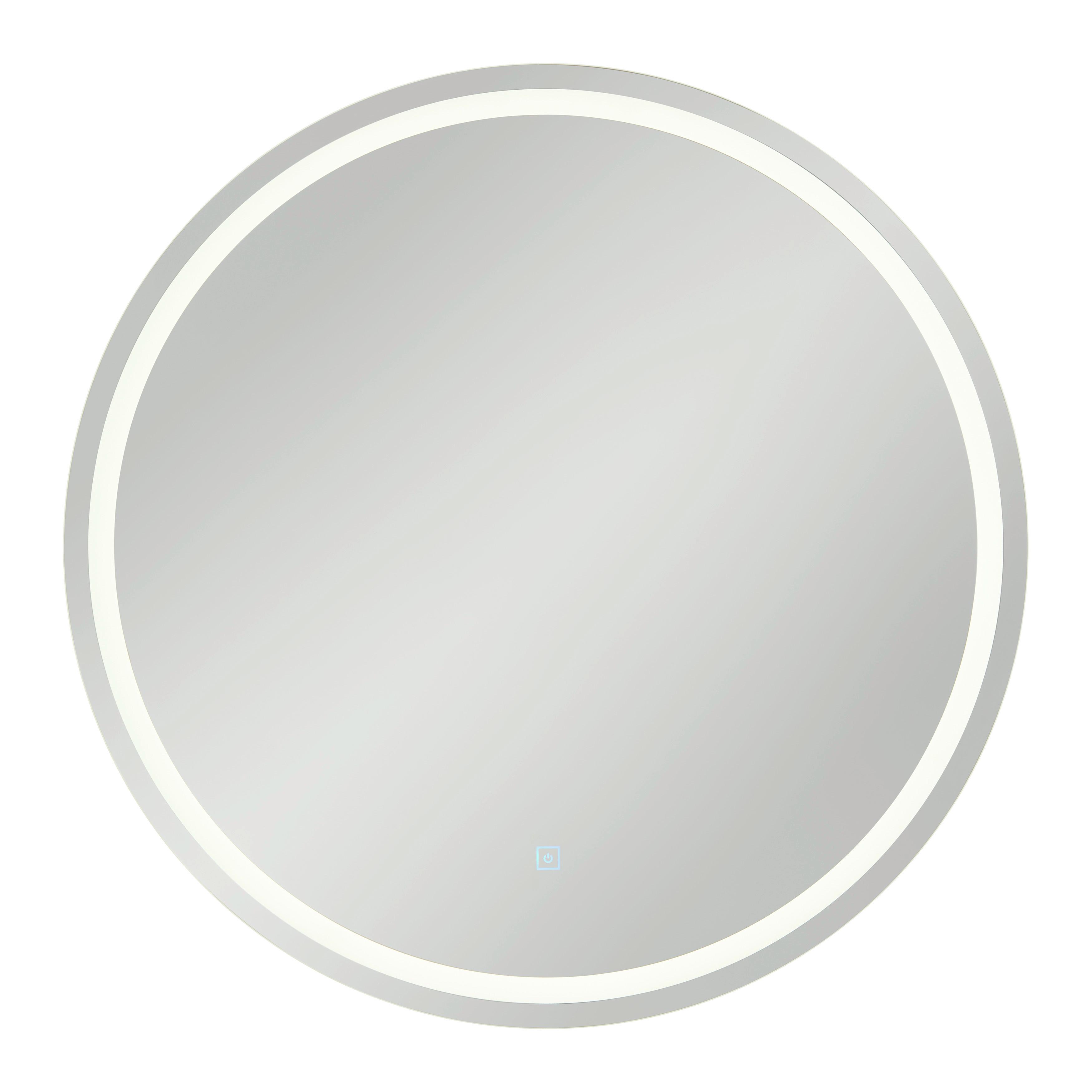 Leuchtspiegel Betty inkl. LED-Beleuchtung - MODERN, Glas (75cm) - Mömax