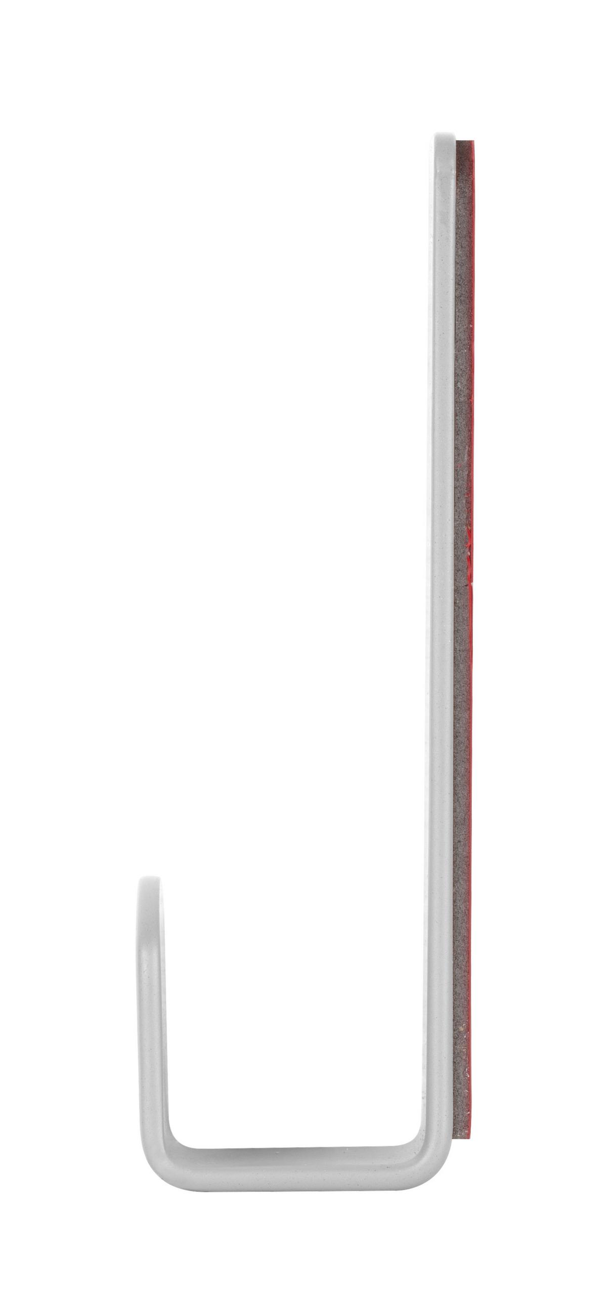 Wandhaken Turbo-Loc Lizan Weiß - Weiß, MODERN, Metall (2/7/2cm) - Mömax