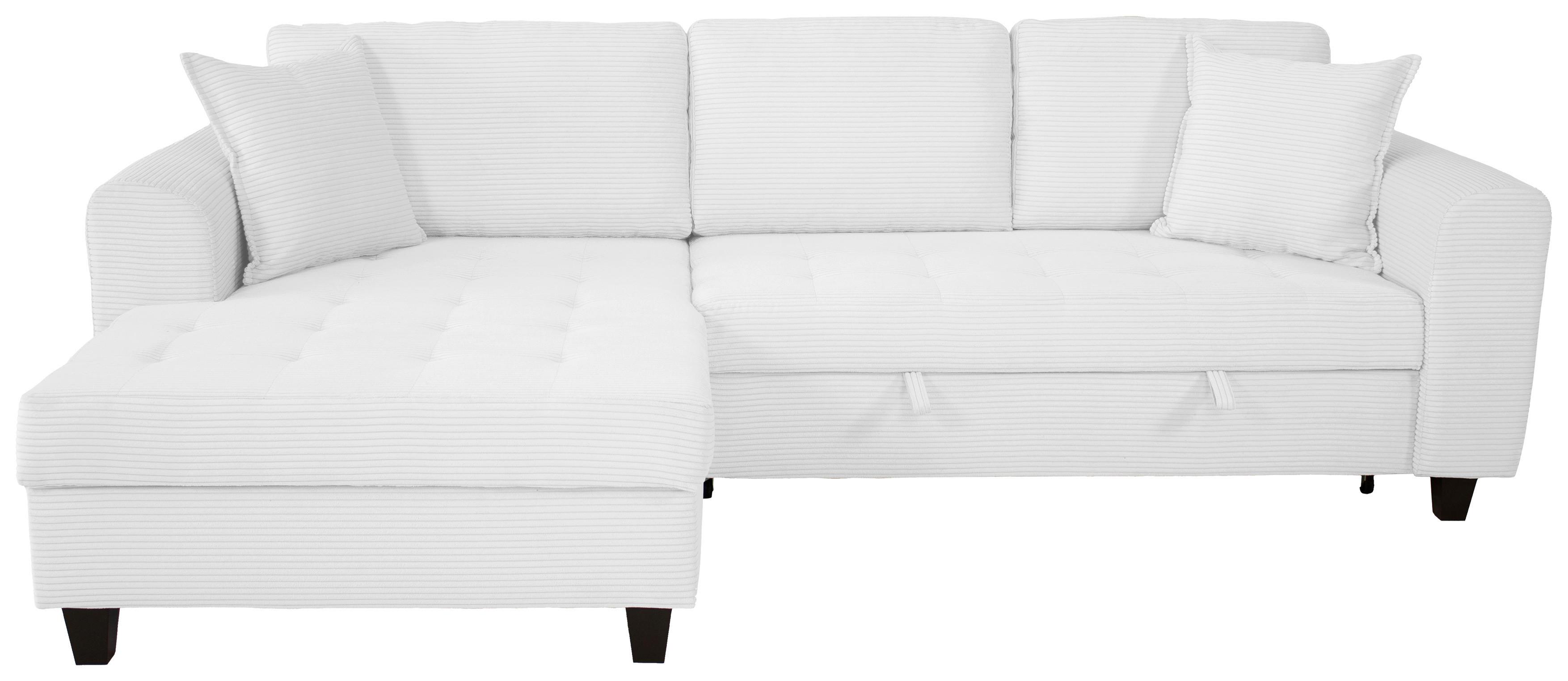 Kutna Garnitura Moritz - srebrne boje, Trend, tekstil (155/265cm) - Modern Living