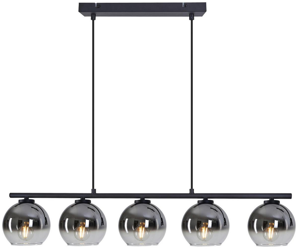 LAMPA WISZĄCA BRINDISI - czarny, Basics, szkło (83/13/150cm) - Novel