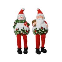 Moș Crăciun Nicholas - multicolor, Basics, ceramică (7/7/11cm)