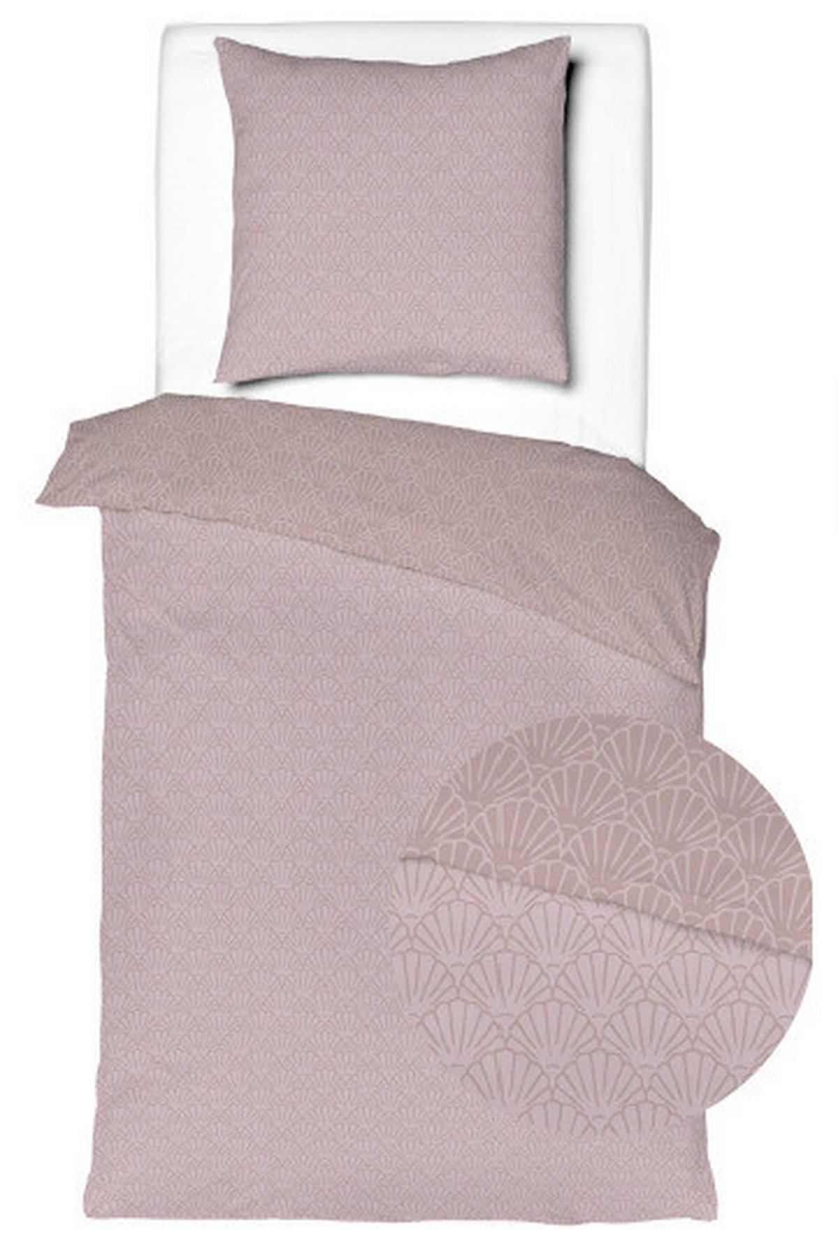 Posteljnina Shell Xxl - sivovijolična, tekstil (200/200cm) - Mömax