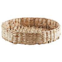 Dekor Tálca Paola - natúr színű, Basics, természetes anyagok/fém (30/6cm) - Modern Living