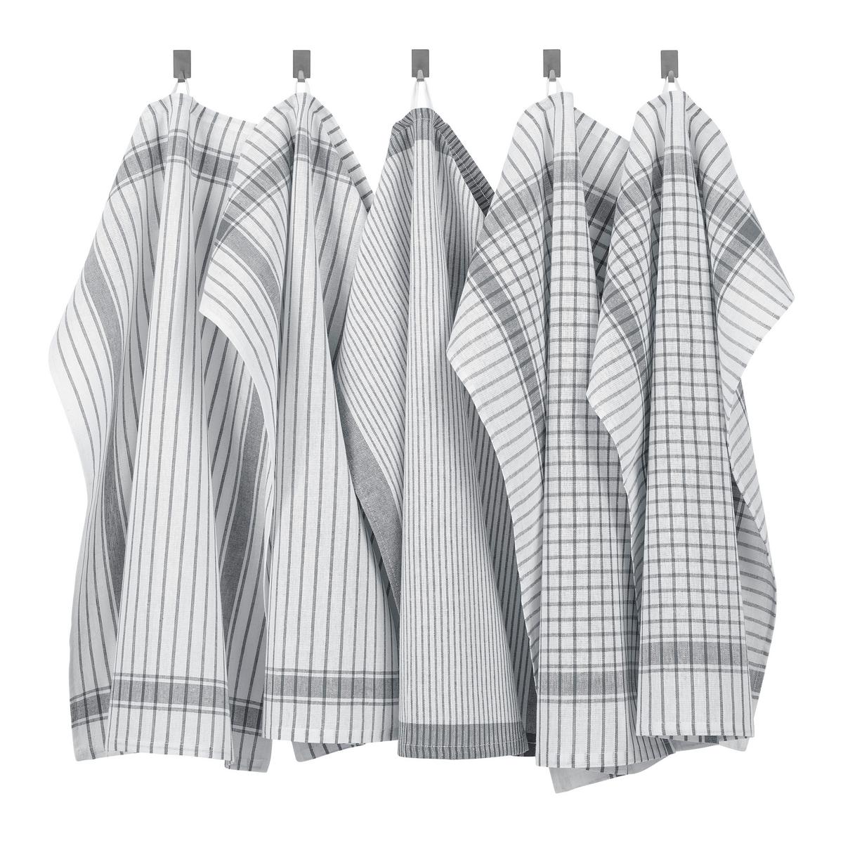 Set Krpa Za Posuđe Klaus -Kma- -Ext- - siva/plava, Konvencionalno, tekstil (50/70cm) - Modern Living