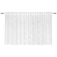 Končana Zavesa Wave - bela, tekstil (300/145cm) - Modern Living