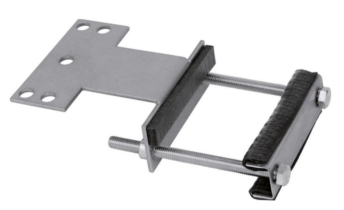 Armaturenstabilisierung Winkelblech 60mm - Metall - Blanco