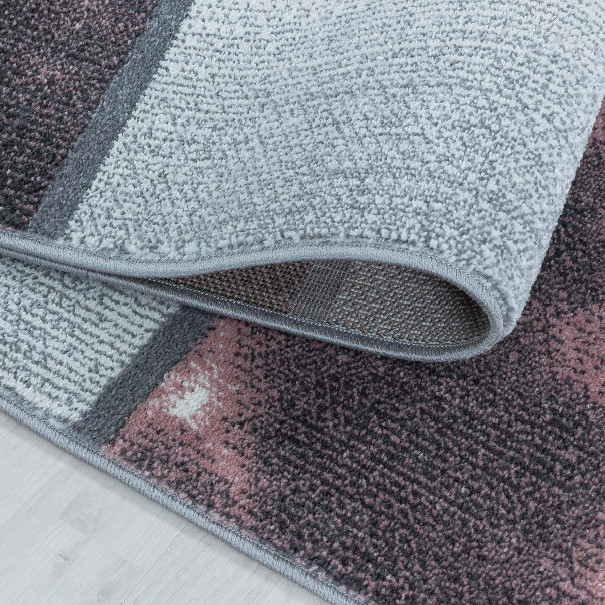 Webteppich Ottawa Rosa ca. 140x200cm - Rosa, Design, Textil (140/200cm) - Novel