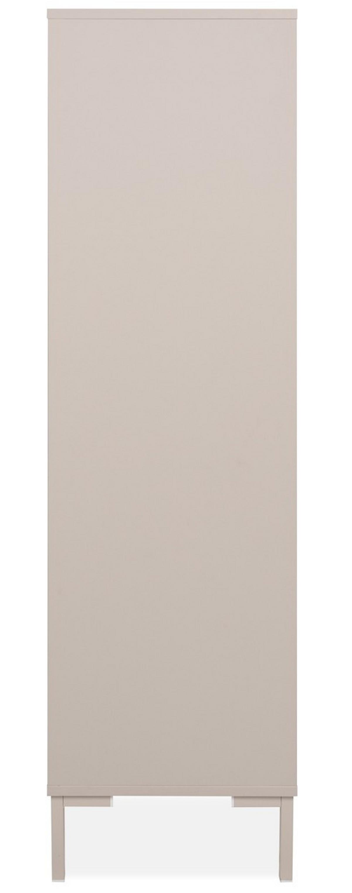 KOMODA WYSOKA KORSIKA 53A - kaszmir, Design, materiał drewnopochodny/metal (81/139/40cm) - MID.YOU