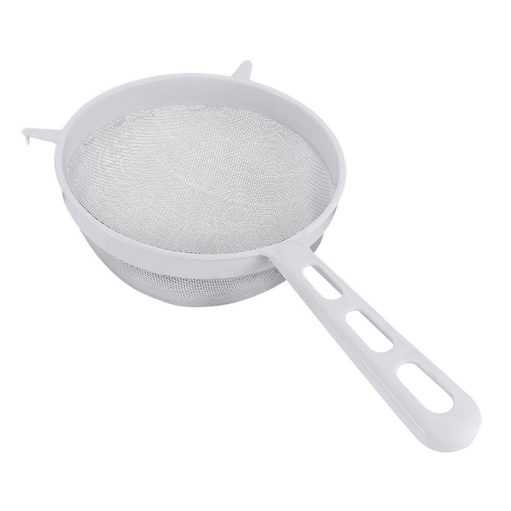 Konyhai Szűrő Fehér - fehér, műanyag (18cm)