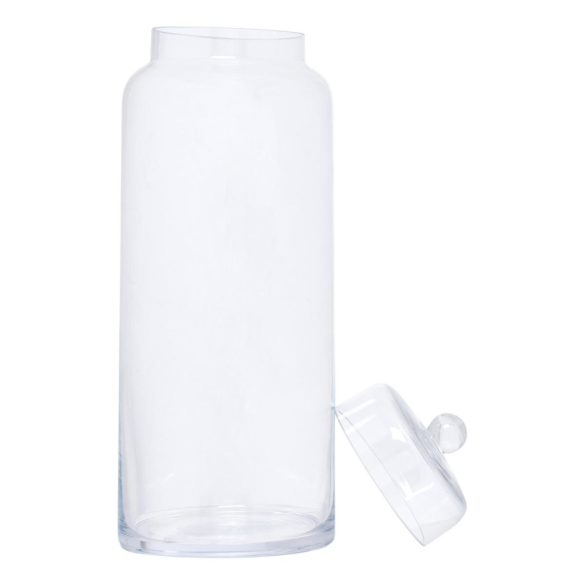Borcan depozitare Ambrosia cca. 3,3 l - transparent, Modern, sticlă (3,3l)