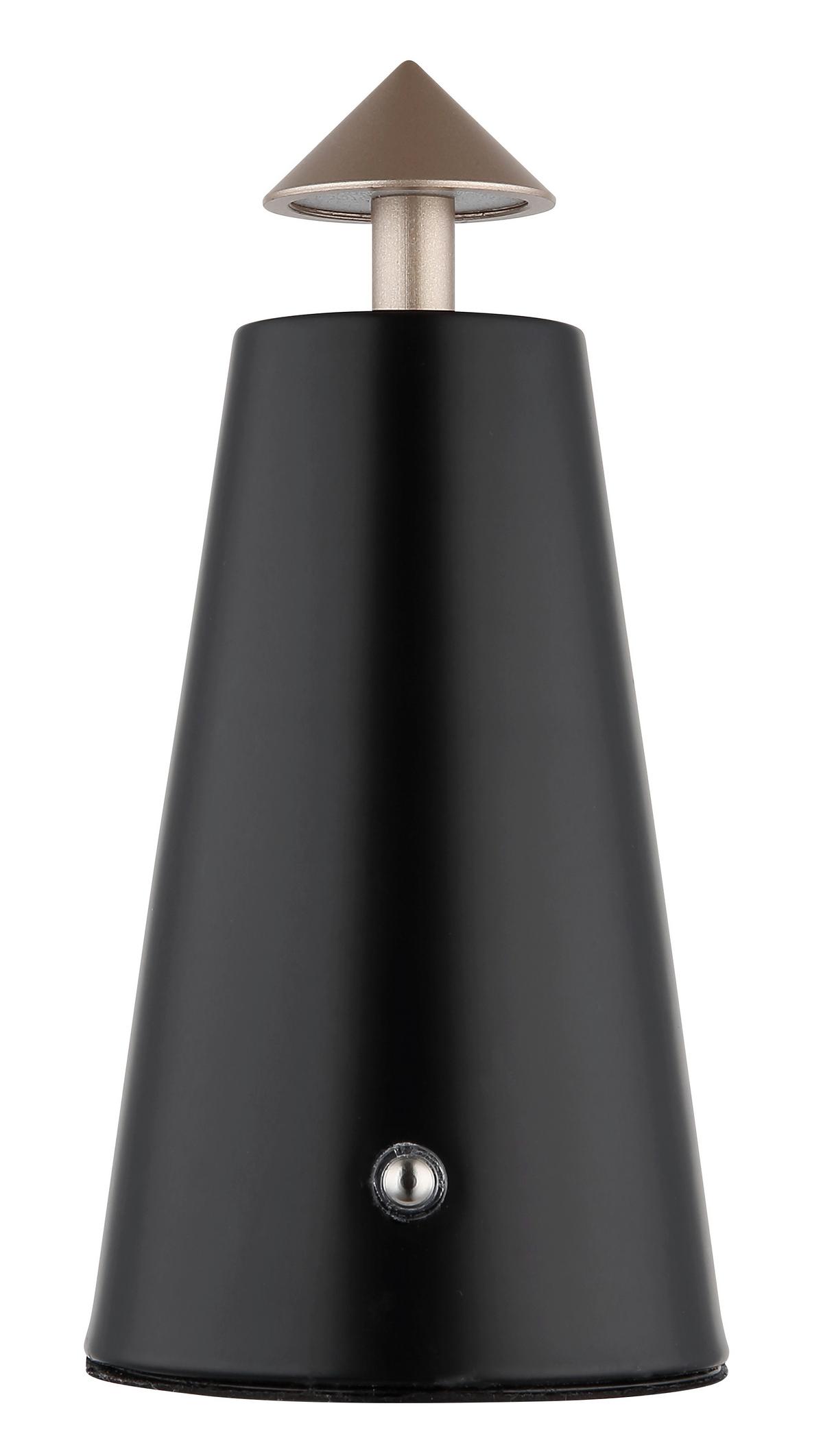 AKKU-TISCHLEUCHTE 21037CS LIVA - Weiss/Schwarz, Design, Kunststoff/Metall (9/19cm) - Globo