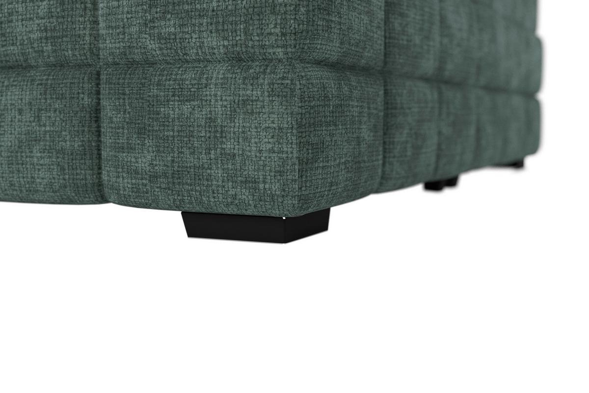 Box Krevet Vega - zelena/crna, Trend, tekstil/drvo (180/200cm) - Modern Living