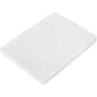 Fixleintuch Basic in Weiss ca. 100x200cm - Grau, Textil (100/200cm) - Modern Living