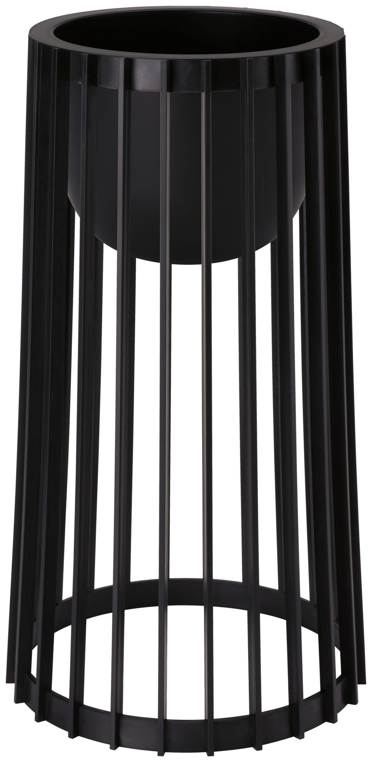 Multifunktionsständer Multivario Schwarz - Schwarz, MODERN, Kunststoff (29,5/54/24,0cm)