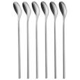 Latte-macchiato-löffel Sara aus Edelstahl, 6-teilig - Edelstahlfarben, KONVENTIONELL, Metall (21cm) - Premium Living Latte-macchiato-löffel Sara aus Edelstahl, 6-teilig - Edelstahlfarben, KONVENTIONELL, Metall (21cm) - Premium Living