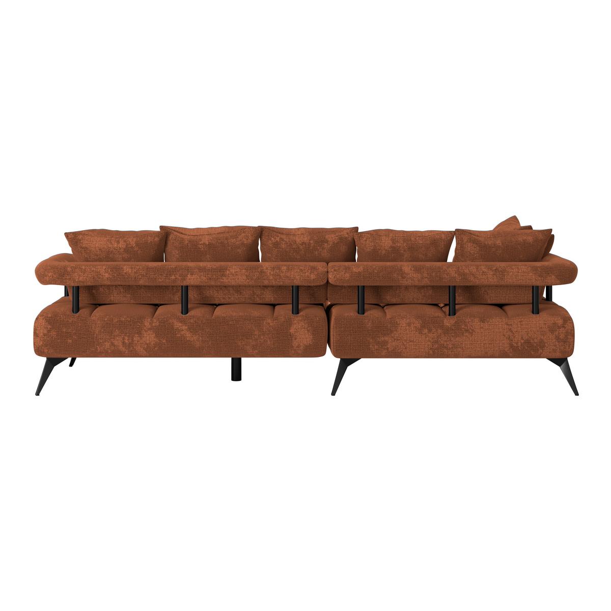 Coltar VANESSA NEW - ruginiu, Modern, textil (200/297cm) - Modern Living