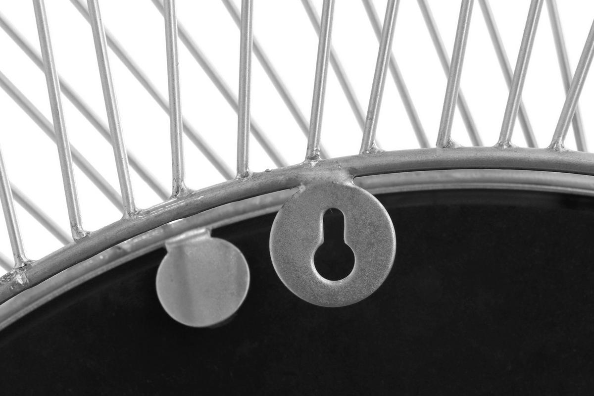 Fali Tükör Duke 425 Silber - ezüstszínű, Basics, faalapú anyag/üveg (75/75/10cm) - Kayoom