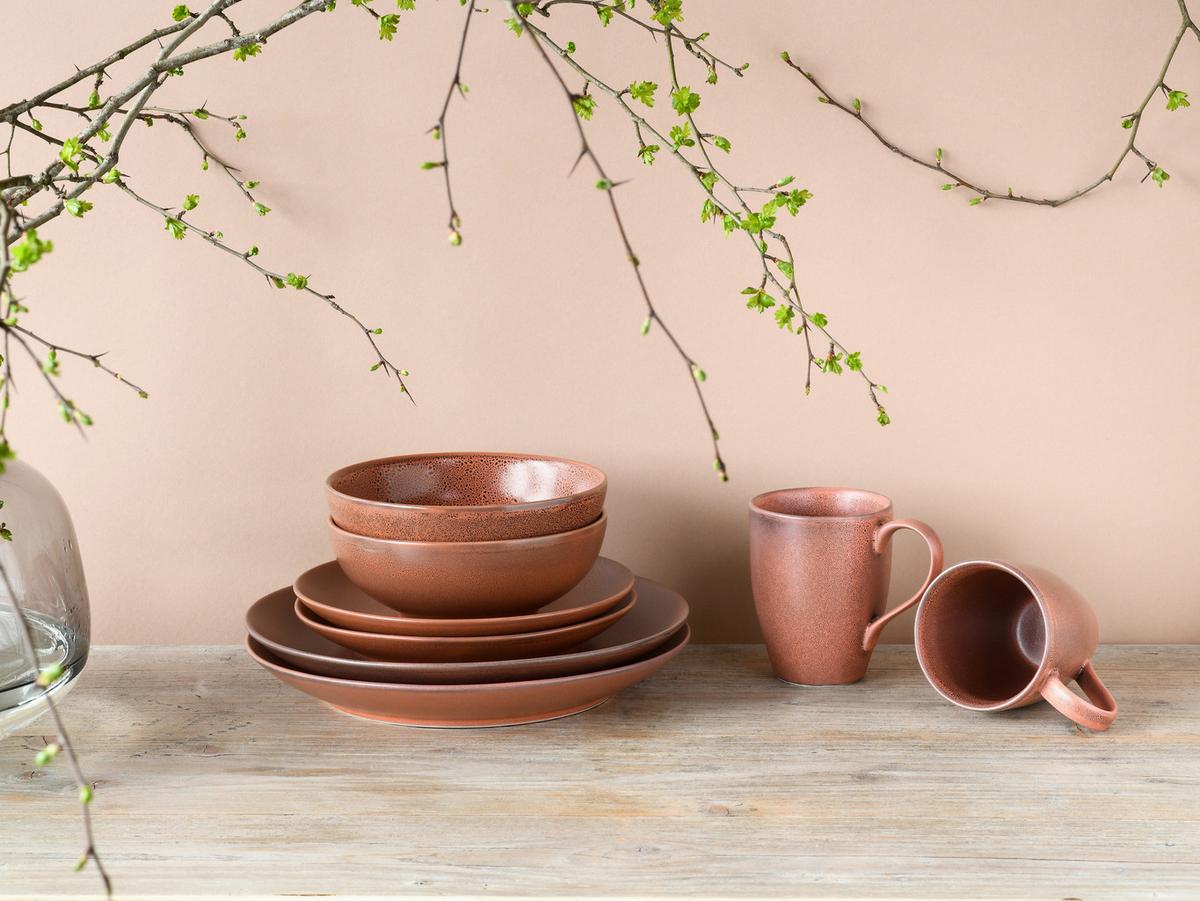 Kombinirani Servis Sierra Nevada Fuego, 8-Delni - rdečerjava, Basics, keramika - Creatable