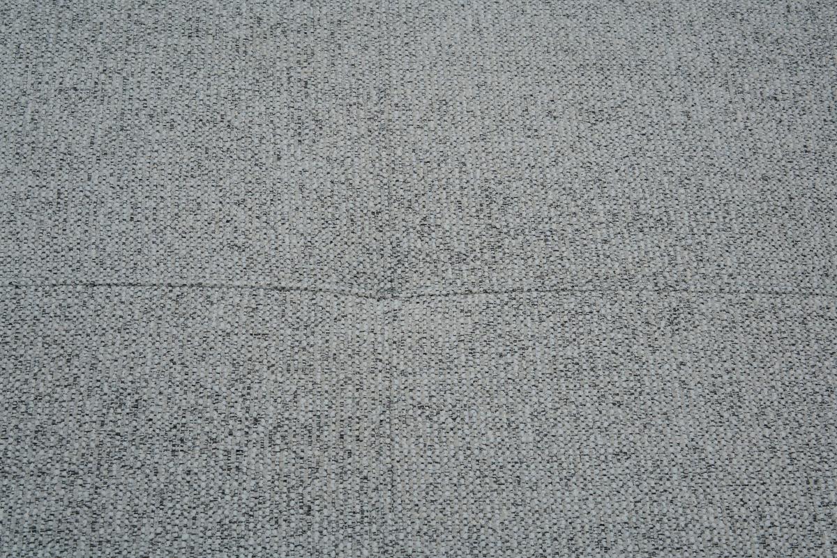 Canapea cu 2 locuri CORTINA - grej/negru, Modern, metal/textil (151/70/97cm) - Mömax