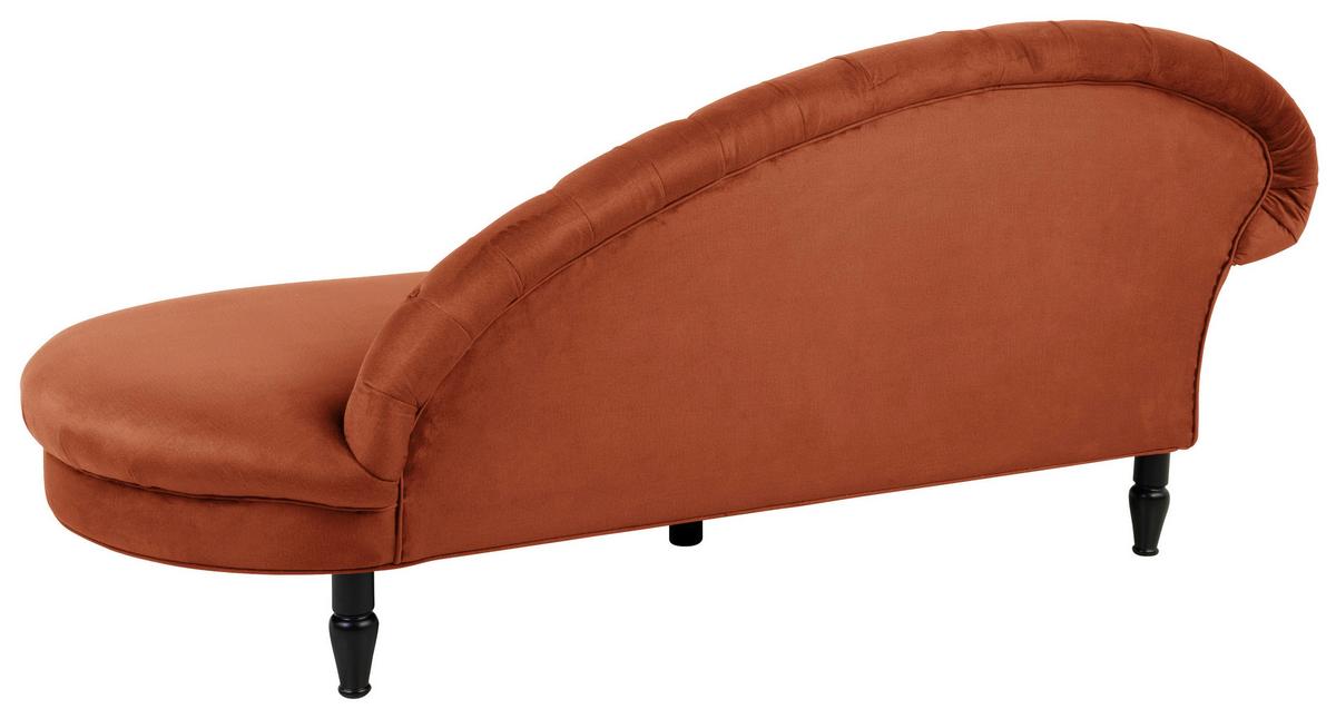 Damski Ležaj Cupido - boje hrđe/crna, Design, tekstil/drvo (216/91/103cm) - Mömax
