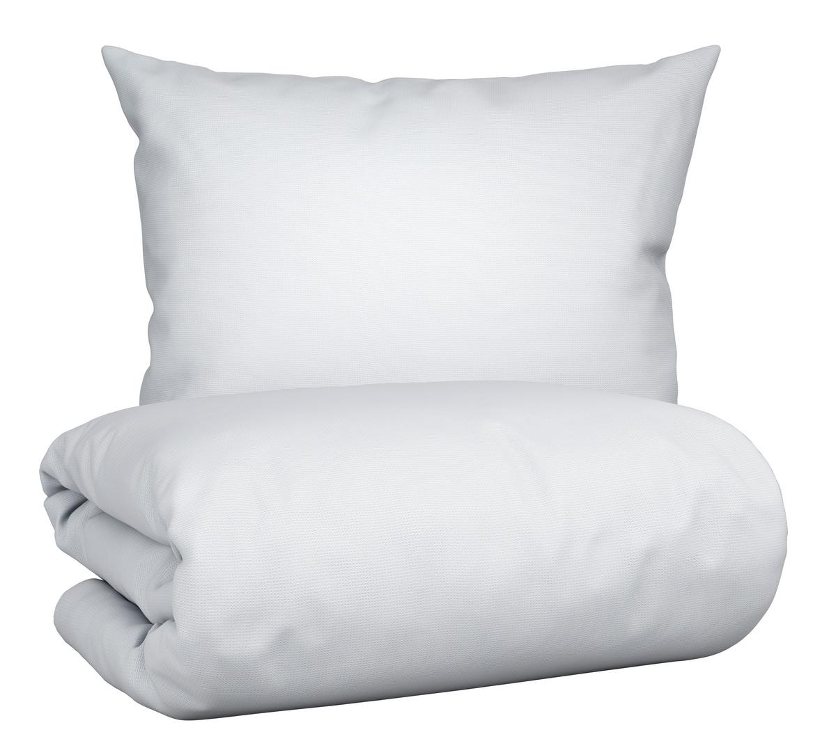 Ágyneműhuzat-garnitúra Waffel - fehér, Modern, textil (140/200cm) - Modern Living