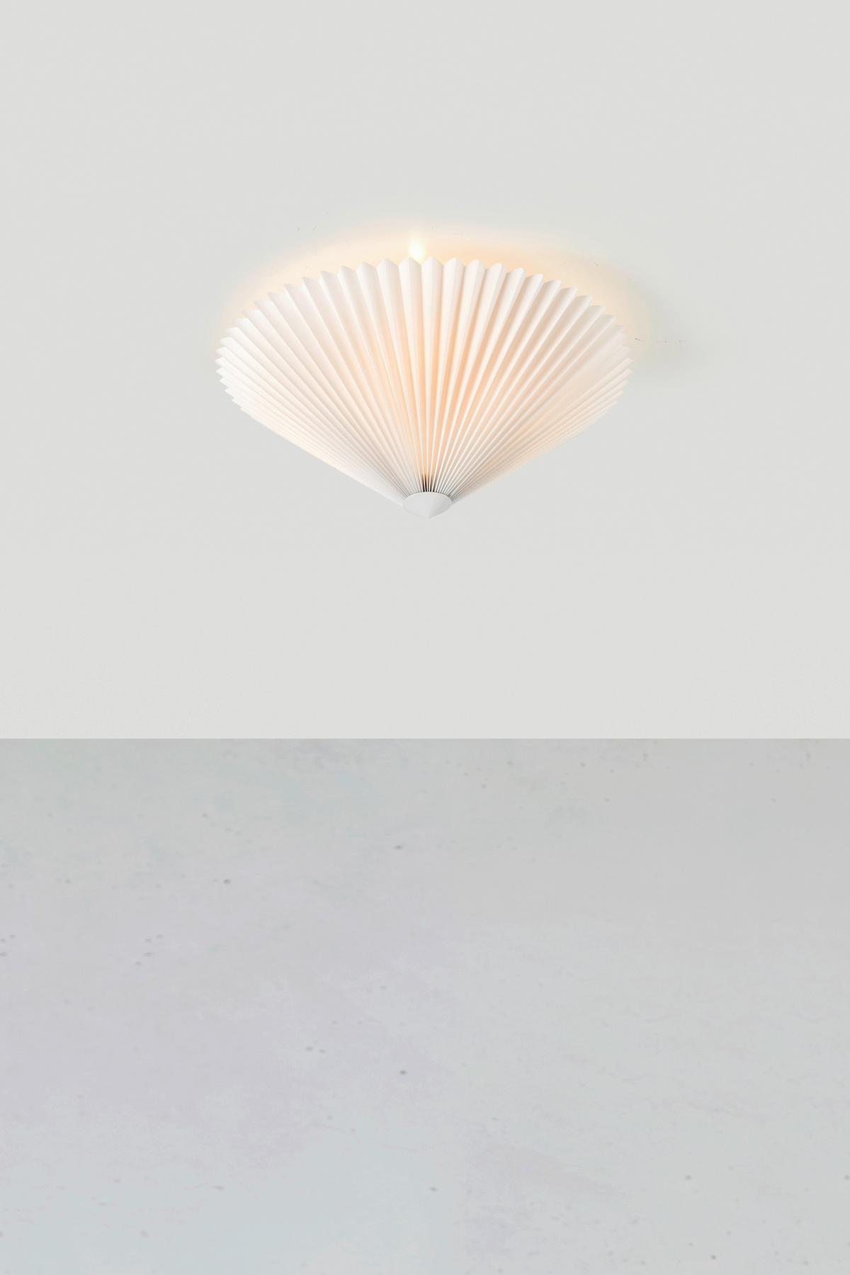 Deckenleuchte Plisado max. 40 Watt - Weiß, Basics, Kunststoff (48/48/20cm) - Markslöjd