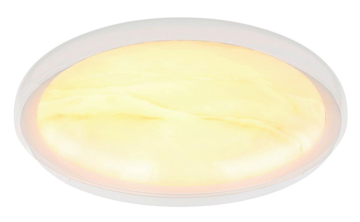 LED-DECKENLEUCHTE 41779-24 TYRONE - Klar/Weiss, Basics, Kunststoff/Metall (38,5/8cm) - Globo