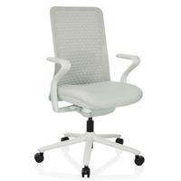 Pisarniški Stol Vervio, Bela - bela/svetlo siva, Moderno, kovina/umetna masa (63/111/67cm) - MID.YOU