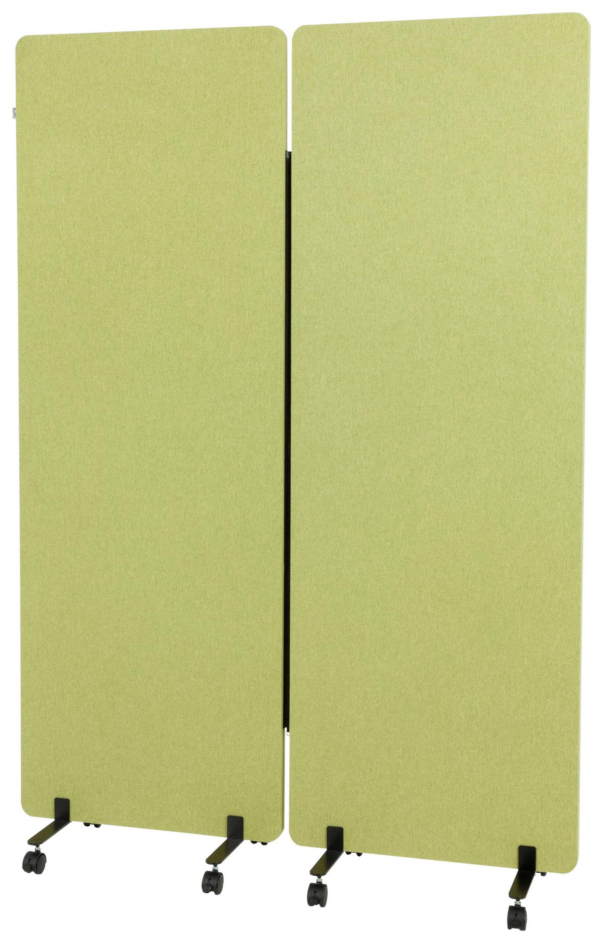 Pregradna Stena Flexmiut, Svetlo Zelena - svetlo zelena, Basics, kovina/umetna masa (60/177/35cm) - MID.YOU
