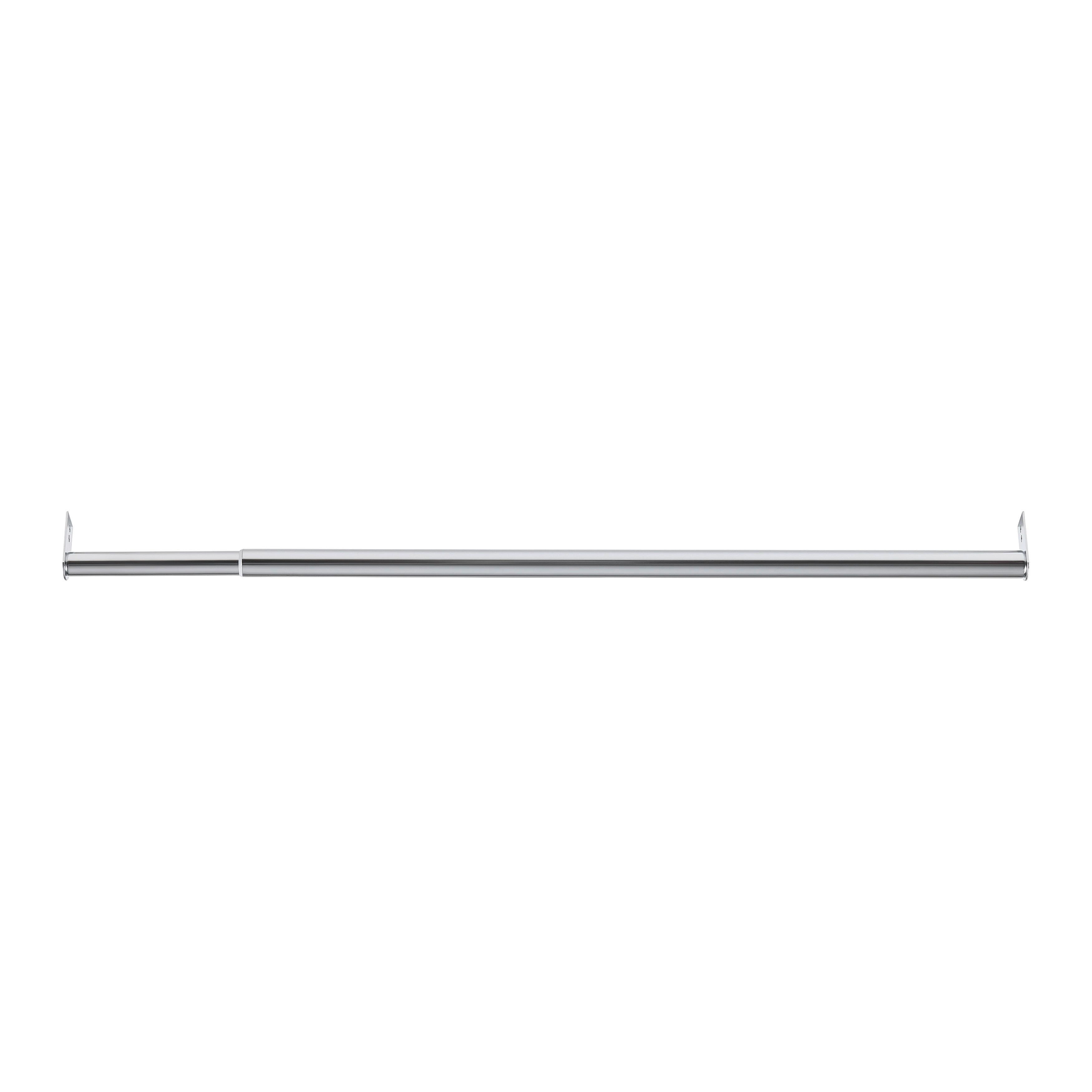 TRINGLE À VÊTEMENTS MULTI 75 -SB- - couleur chromée, KONVENTIONELL, métal (75-85/6/3,5cm) - Mömax
