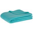 Fleecedecke Trendix in Türkis - Türkis, Textil (130/180cm) - MÖMAX modern living