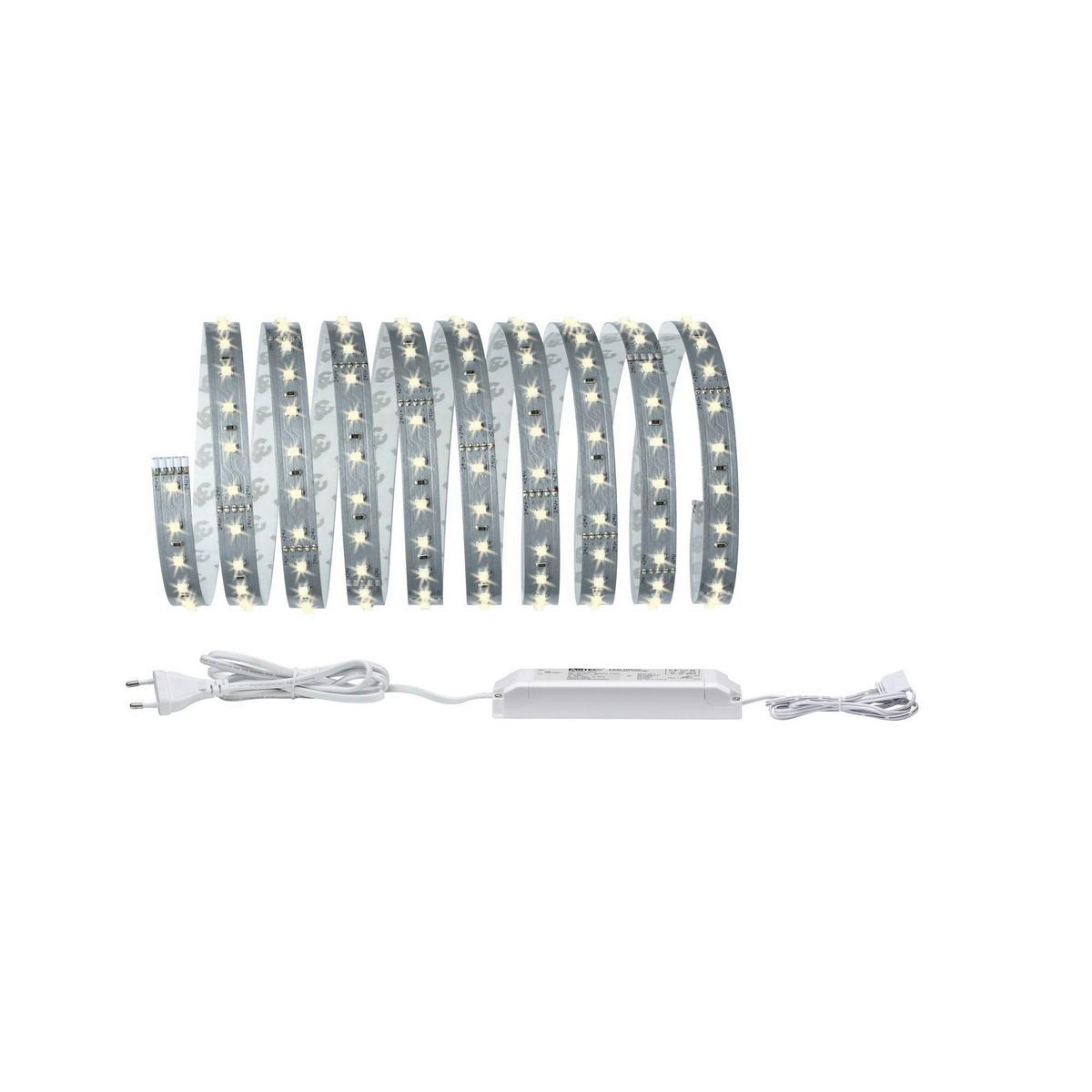 LED-Strip 70579 in Silberfarben max. 20 Watt - Silberfarben, Basics, Kunststoff (0,3cm) - Paulmann