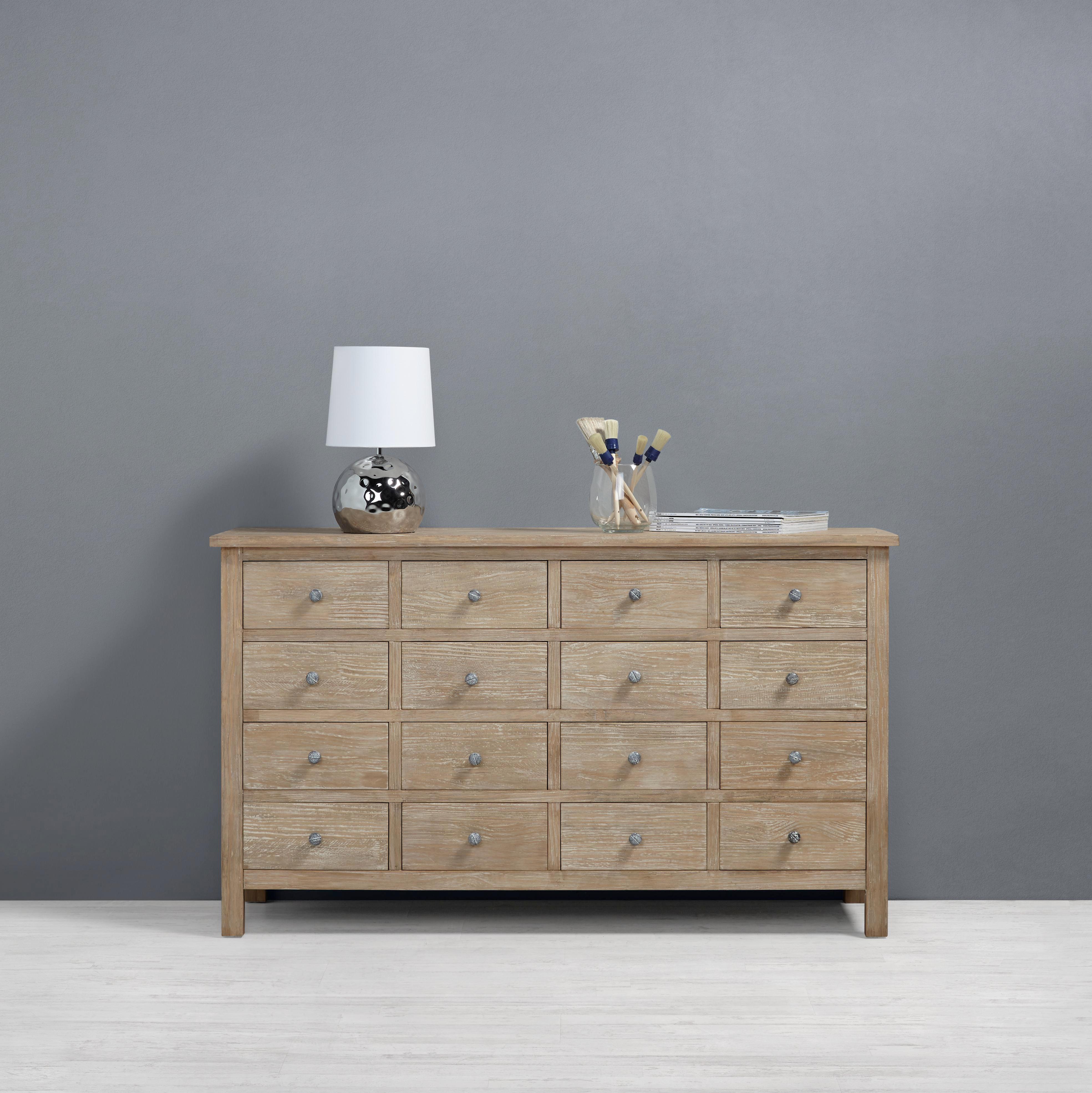SIDEBOARD aus Kiefer 'Savannah' - Kieferfarben, MODERN, Holz/Metall (140,5/82,5/40cm) - Bessagi Home