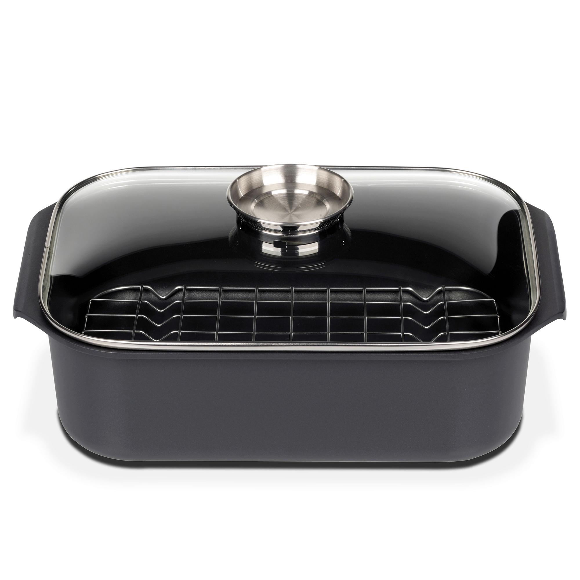 Pekač Gourmet - črna, Basics, kovina (26/40cm) - GSW