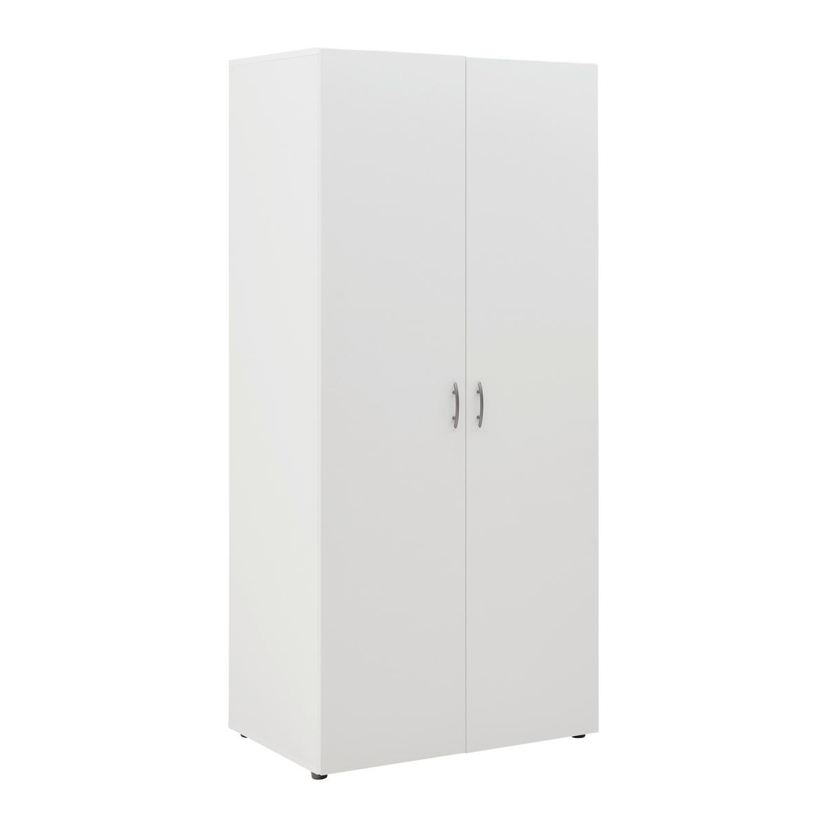 DULAP JOE - alb, Konventionell, material pe bază de lemn (81/177/51cm) - Based