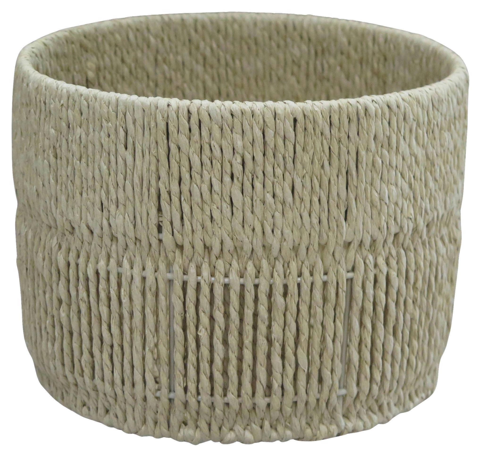 Coș Casei Round M - culoare natur, Konventionell, hârtie/metal (23/17cm) - Mömax