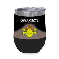 Thermobecher Chillkröter aus Edelstahl - Multicolor, Modern, Metall (9/11,5cm)
