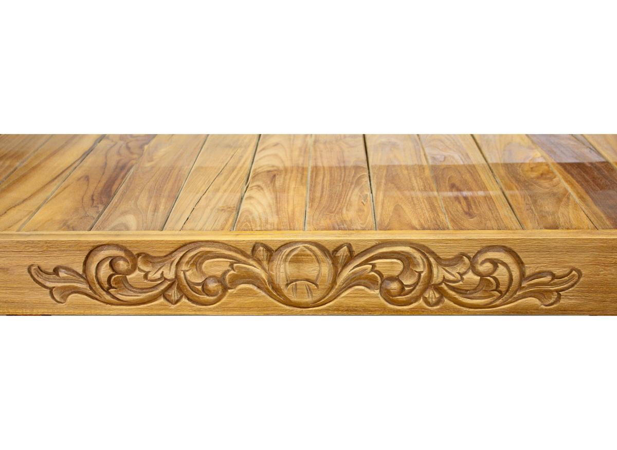 Gartenbank Padar Teak 2-Sitzer - Braun, Basics, Holz (135/96,5/64cm) - Gardenson