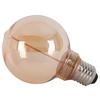 LED-LJUSKÄLLA C82218MM - bärnstensfärgad, Klassisk, metall/glas (8/12,2cm) - Mömax